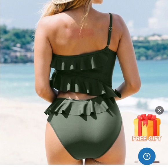 NWT one piece bathing suit - Picture 3 of 5